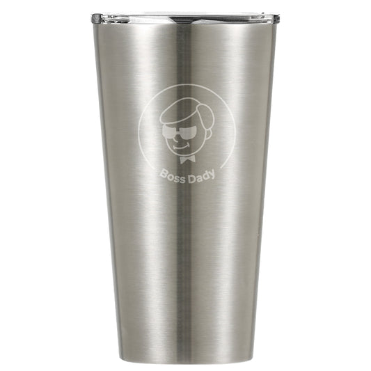 Boss Dady 16 oz  Stainless Steel Vacuum Insulated Tumbler with Lid